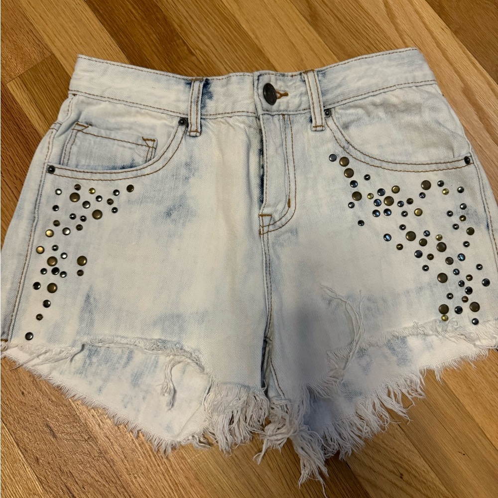urban outfitters jean shorts